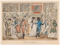 Gekostumeerd bal (1804) by anonymous and Jean François Bosio