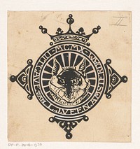 Bandontwerp voor: Stijn Streuvels, Reinaert de Vos, 1910 (in or before 1910) by anonymous and Bernard Willem Wierink