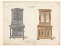 Twee kasten (1839 - 1885) by Midart, Becquet and Désiré Guilmard