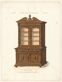 Buffetkast (1878 - in or after 1904) by anonymous, Victor Léon Michel Quétin, Victor Léon Michel Quétin and Victor Léon Michel Quétin