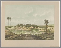 Noordkust nabij Semarang (1853 - 1854) by Carl Wilhelm Mieling, Frans Wilhelm Junghuhn, Koninklijke Nederlandse Steendrukkerij van C W Mieling and Winckelmann and Söhne