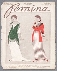 Femina, 15 Février 1912, 12e Année, nr. 266 (1912) by Paul Iribe and Pierre Laffitte