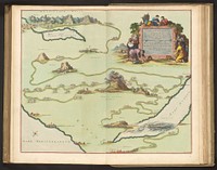 Kaart van de tocht van de Israëlieten (1700) by Dirk Janszoon van Santen, Jan Luyken, Pieter Mortier I and Staten van Holland en West Friesland