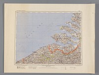 Kaart van Zeeland en een gedeelte van Vlaanderen (1909) by anonymous and Preussischen Landesaufnahme
