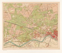 Kaart van de omgeving van Arnhem (1929 - 1939) by anonymous