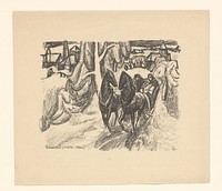 Zinnwald (Ertsgebergte) (1923) by Leo Gestel