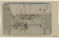 Nihonbashi (1906) by Hiroshige I  Utagawa and Fujisawa Bunjirô