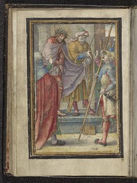 Christus aan het volk getoond (Ecce Homo) (1521) by Lucas van Leyden and Lucas van Leyden