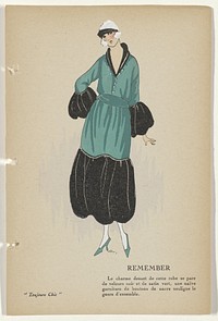 Toujours Chic Les Robes, Hiver 1921-1922: Remember (1921 - 1922) by G P Joumard