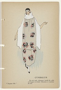 Toujours Chic, Les Robes, Hiver 1921-1922: Cymbalum (1921 - 1922) by G P Joumard