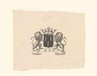 Wapen van een Nederlandse gemeente (1815 - 1899) by anonymous