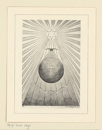 Kerstkaart voor 1936 (1936) by anonymous and Susanna Maria Catharina Ebbinge Wubben