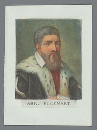 Portret van Abraham Bloemaert (1789) by Carlo Lasinio and Abraham Bloemaert