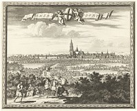 Gezicht op Amersfoort (1692 - 1714) by Thomas Doesburgh and Thomas Doesburgh