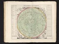 Hemelkaart met de zuidelijke sterrenbeelden (1742) by anonymous, Johann Gabriel Doppelmayr, Johann Baptista Homann and erven Johann Baptista Homann