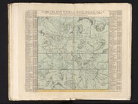 Vijfde deel van een zesdelige reeks kaarten van de sterrenhemel aan het eind van het jaar 1730 (1742) by anonymous, Johann Gabriel Doppelmayr, Johann Baptista Homann and erven Johann Baptista Homann