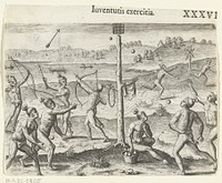 Schietoefeningen van de jeugd (1591) by Theodor de Bry and Johann Theodor de Bry