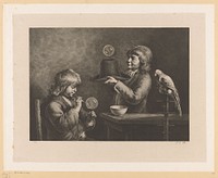 Bellenblazende jongens (1799) by Jean Jacques de Boissieu