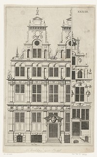 Huis 'De Dolfijn' (1631) by anonymous, Hendrick de Keyser I and Cornelis Danckerts I
