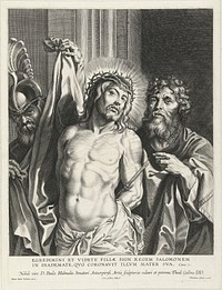 Christus aan het volk getoond (Ecce Homo) (c. 1586 - c. 1633) by Cornelis Galle I, Peter Paul Rubens, Theodoor Galle, Paul van Halmale and Theodoor Galle