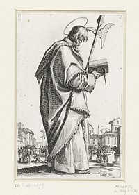 Apostel Matthias (1631) by Jacques Callot, Jacques Callot and Israël Henriet