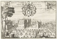 Gezicht op kasteel Gemert (1700) by Romeyn de Hooghe and Romeyn de Hooghe