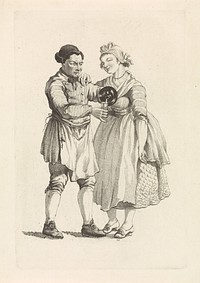 Waard en waardin (1818 - 1833) by Mathias de Sallieth, Jacob Perkois and Johannes Huibert Prins