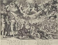 Laatste Oordeel (1606) by Willem Isaacsz van Swanenburg, Joachim Wtewael, Christoffel van Sichem and Henrick Lodewijcxsoon van Haestens