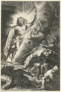 Opstanding van Christus (1581 - 1683) by anonymous, Theodoor Galle, Cornelis Galle I and Peter Paul Rubens