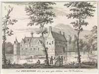 Gezicht op Oud Heemstede (1607) by anonymous and David Vinckboons