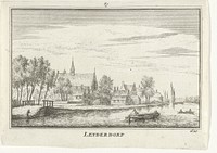 Leiderdorp (1727 - 1733) by Abraham Rademaker, Willem Barents and Antoni Schoonenburg