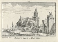 St. Martinikirche in Emmerik (1727 - 1733) by Abraham Rademaker, Willem Barents and Antoni Schoonenburg