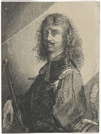 Man in wapenrusting (1639 - 1706) by Pieter Rottermondt