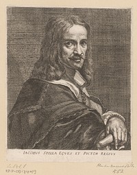 Portret van Jacques Stella (1646 - 1697) by Claudine Stella