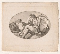 Vrouw met putto (c. 1787) by anonymous
