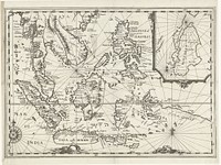 Kaart van Oost-Indië, 1616 (1646) by anonymous