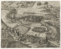Verovering van Molsheim in de Elzas, 1610 (1610) by Georg Keller and Frans Hogenberg
