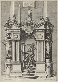 Graftombe van Willem I, prins van Oranje, 1623 (1622) by anonymous, Hendrick de Keyser I, Pieter de Keyser and Staten Generaal