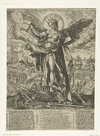 Dialoog tussen Mens en Religie, ca. 1578 (1577 - 1579) by Wierix, Maerten de Vos and Peeter Baltens