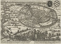 Lier ingenomen en verlaten door het Staatse leger, 1595 (1595 - 1597) by anonymous, Adriaen Huybrechts I, Adriaen Huybrechts II, Alonzo de Luna and Joachim de Buschere