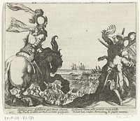 Beleg van Oostende: gevechten bij het strand, 1601 (1613 - 1615) by Simon Frisius