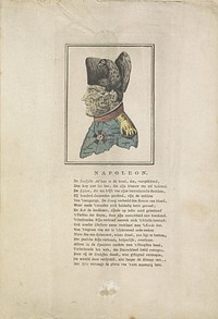 Spotprent op Napoleon, 1813 (1813) by anonymous