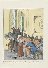 De duivel geeft les, 1828-1830 (1830) by anonymous