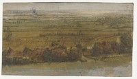 Dorp aan een rivier (1635 - 1674) by Jan Ruyscher and Jan Ruyscher