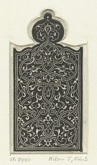 Kostuumornament (?) met moresken en arabesken (1506 - 1551) by anonymous, Jean de Gourmont I and anonymous
