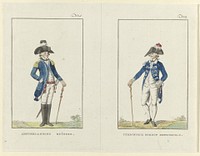 Montering van de Amsterdamse cavalerie en het Utrechtse Gordon genootschap, 1784 (1782 - 1784) by anonymous