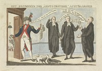 Spotprent op de Aristocratie (1), 1795 (1795) by anonymous