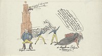 De Belgische Maagd in katzwijm, 1831 (1831) by anonymous