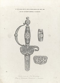 De Officieren van het Leger in Nederlandsch Oost-Indie 1848. Aan den Luitenant Generaal F.D. Cochius (1848) by F A Furstenhaupt and Furstenhaupt and Dammerval