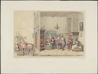 Utrechtse maskerade van 1856, plaat 2 (1856) by anonymous, Willem Pieter Hoevenaar, Pieter Wilhelmus van de Weijer and W F Dannenfelser
